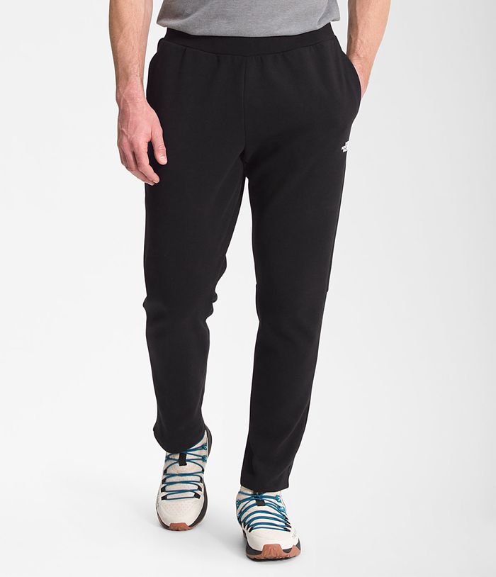 Pantalones The North Face Hombre Negras City Estándar Double-Knit 80351FKPN